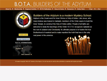 Tablet Screenshot of bota.org